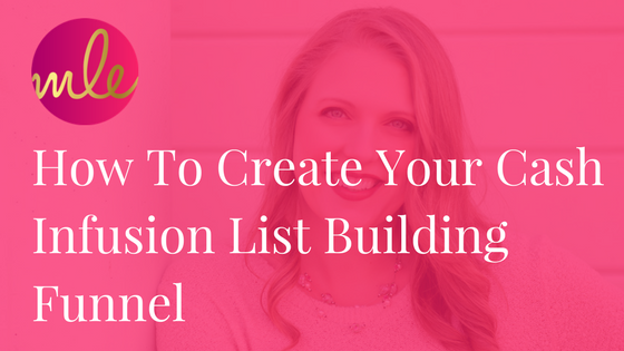 Cash Infusion List Building Funnel